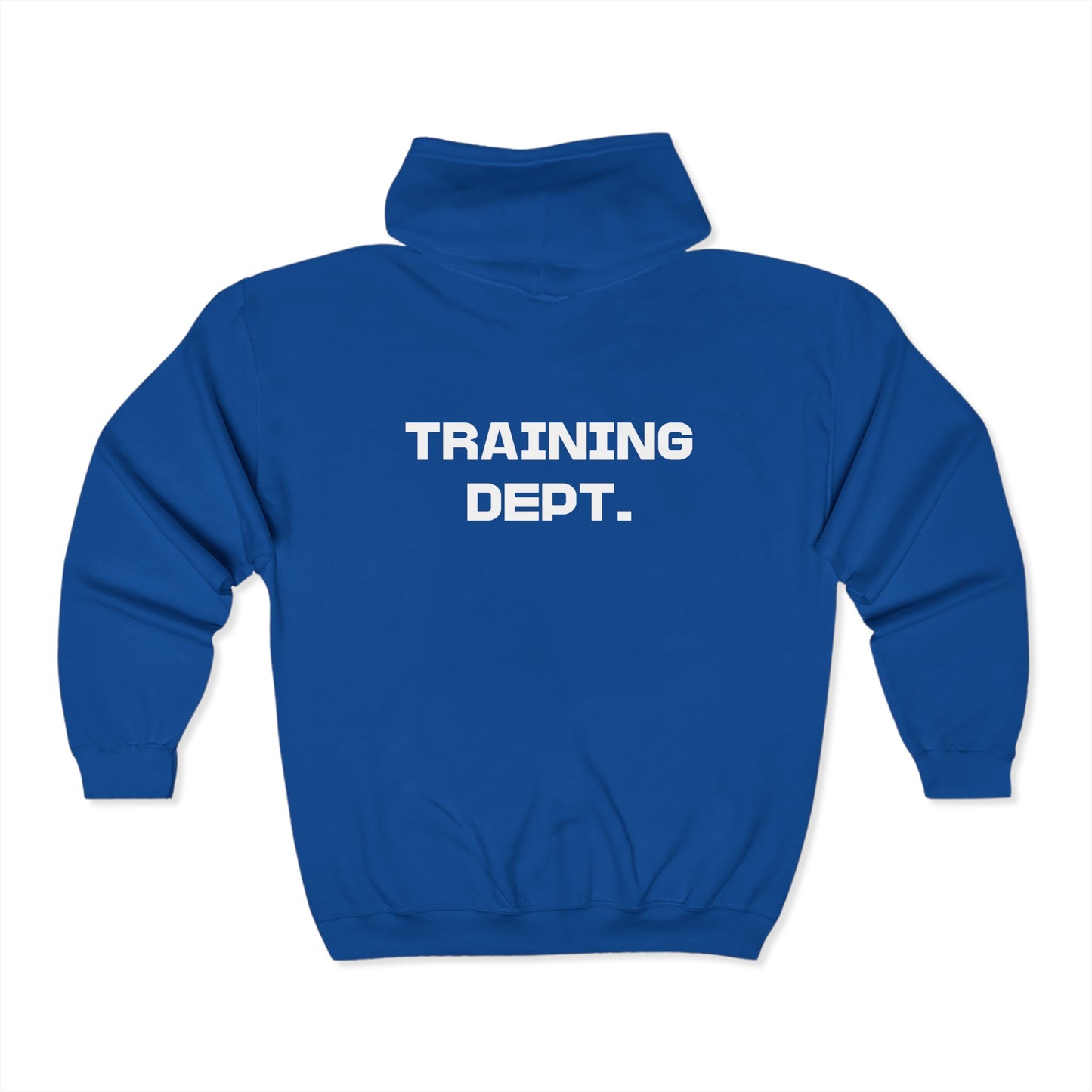Unisex Full Zip Hoodie - Training Dept. - Comfortable Fitness Wear