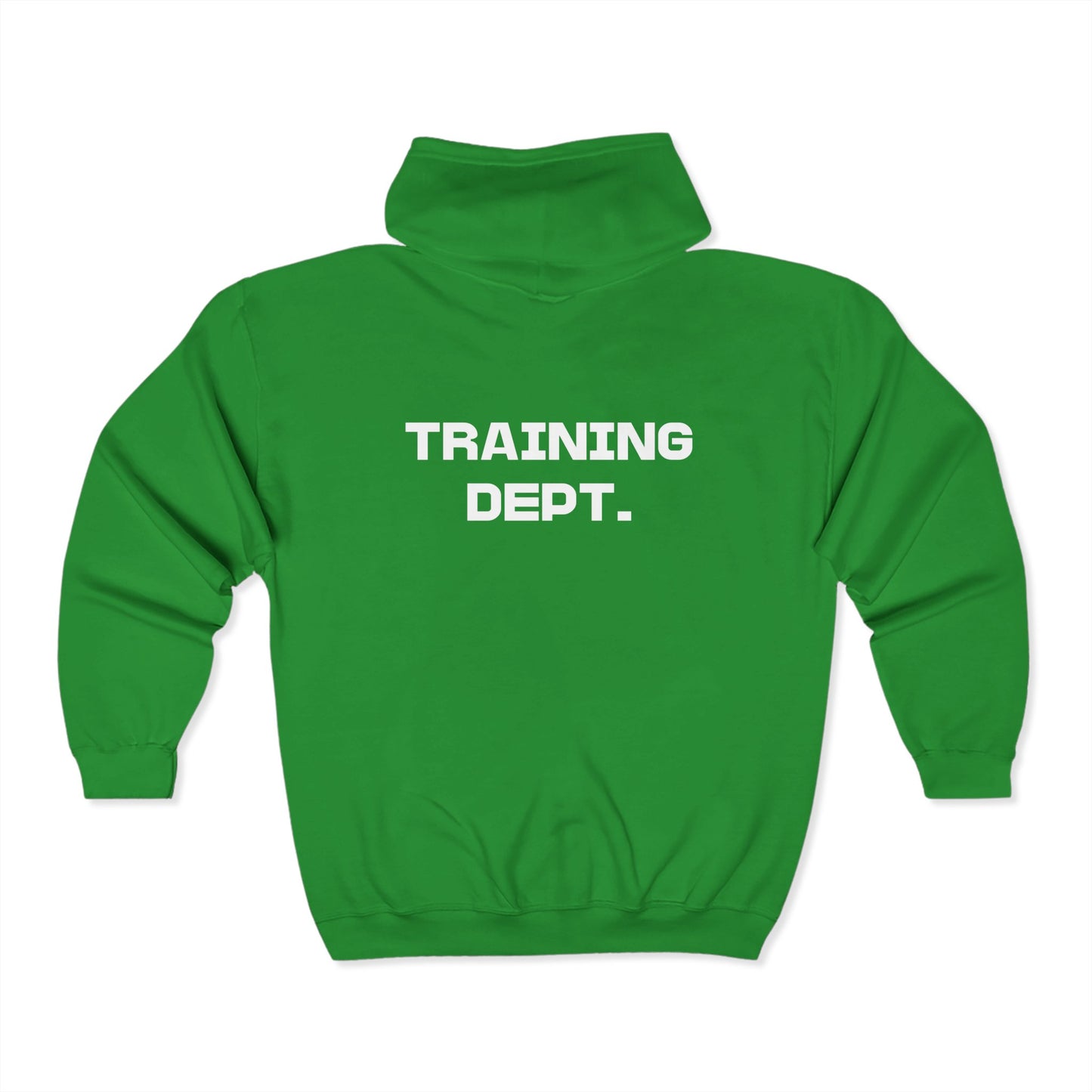 Unisex Full Zip Hoodie - Training Dept. - Comfortable Fitness Wear
