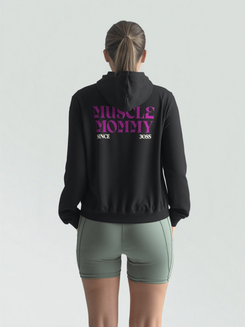 Muscle Mommy Champion Hoodie - Stylish Pullover for Fitness Enthusiasts