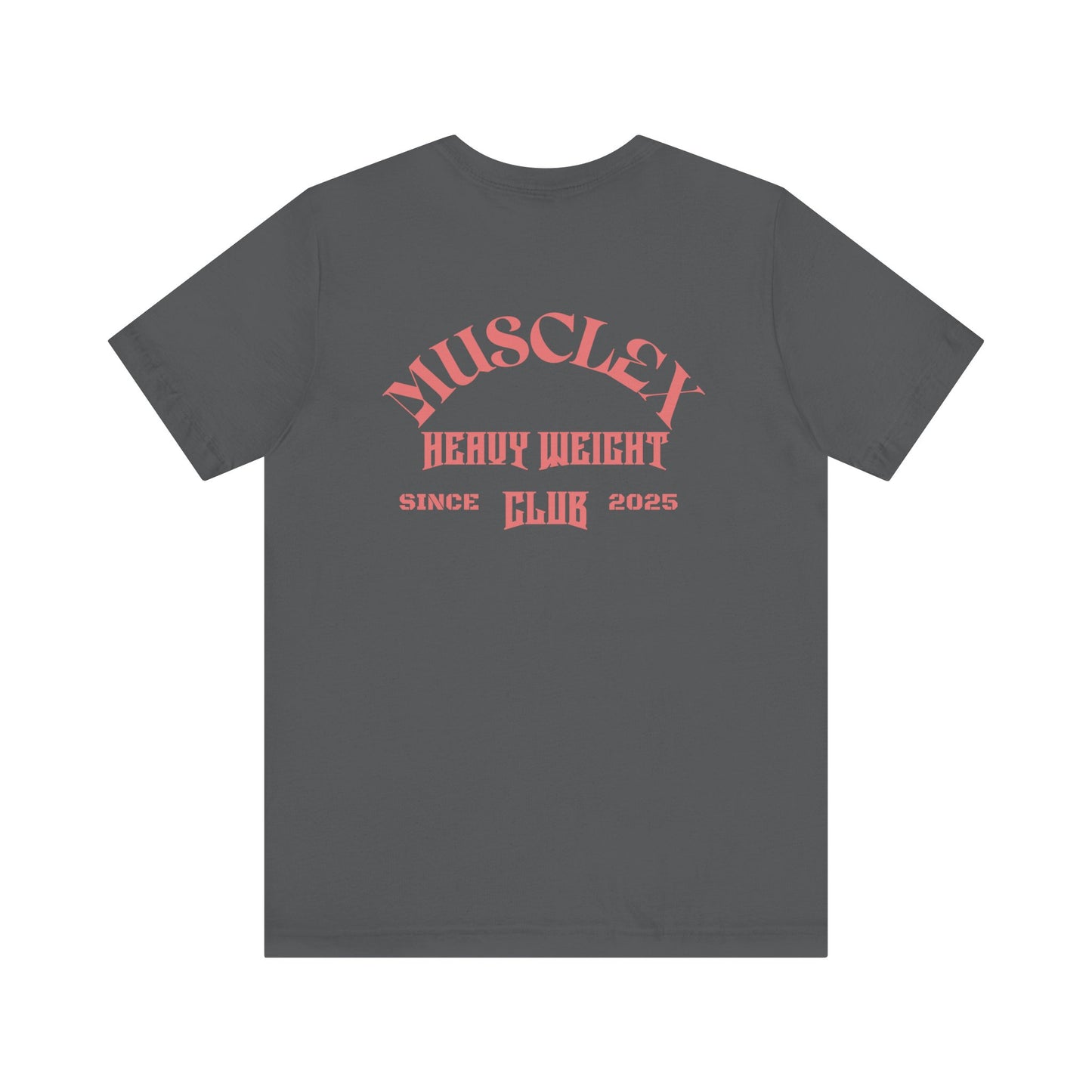 Muscle Club Graphic Tee - Unisex Short Sleeve Jersey T-Shirt